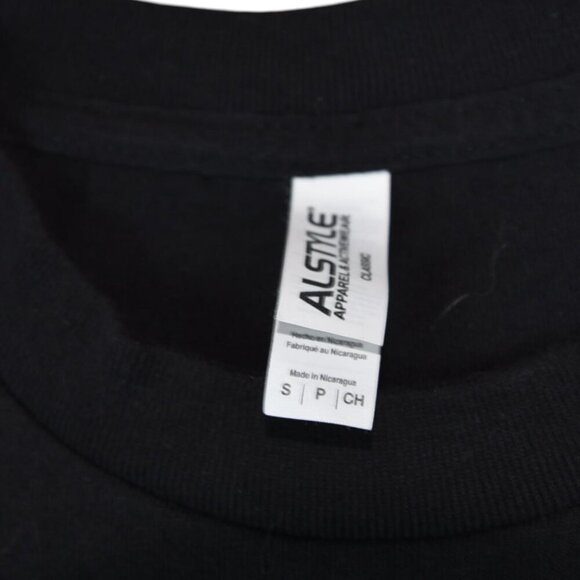 Orange County California Oldskool Lettering Black T Shirt Size Small - Picture 5 of 5